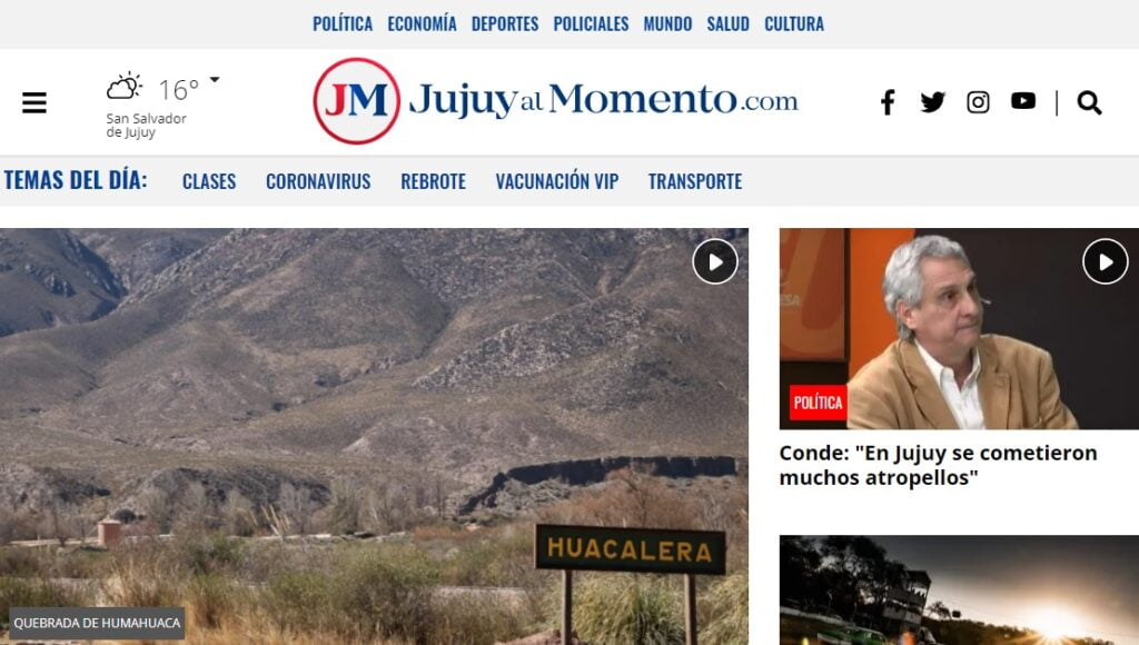 jujuy al momento