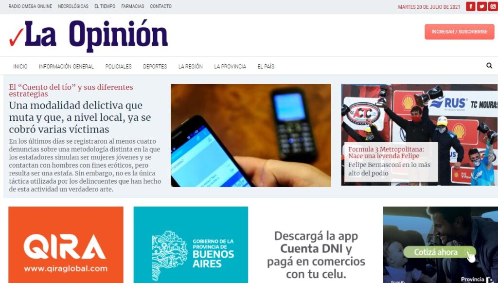 la opinion de trenque lauquen
