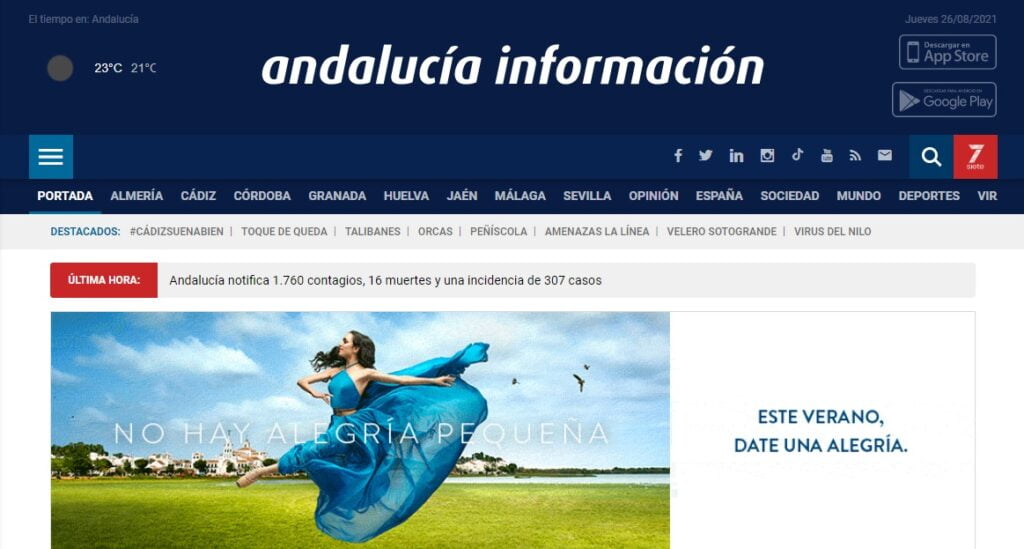 andalucia informacion