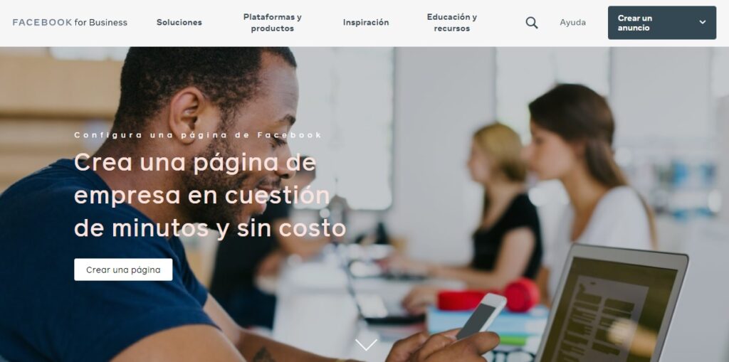 crear una cuenta de facebook